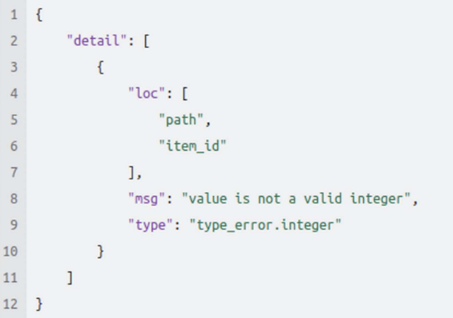 Error handling